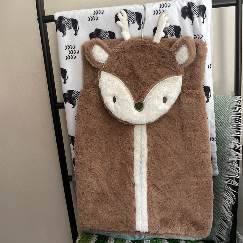 Deer diaper caddy
